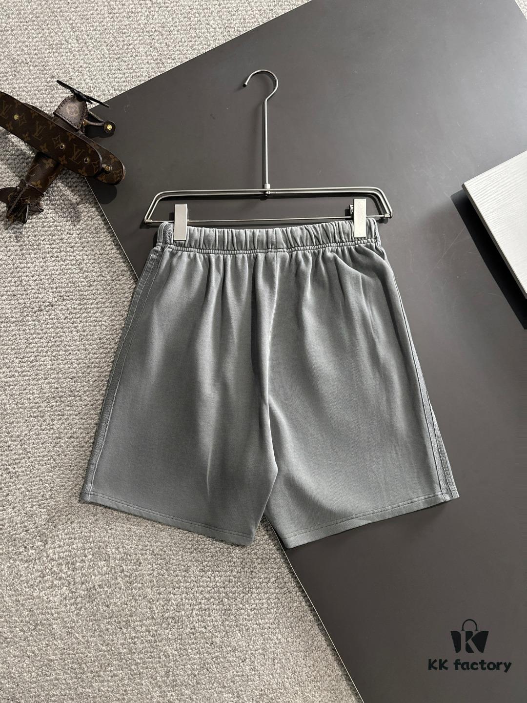 Dior 2025 Spring/Summer New Arrival High-End Elastic Waist Casual Solid Loose Shorts