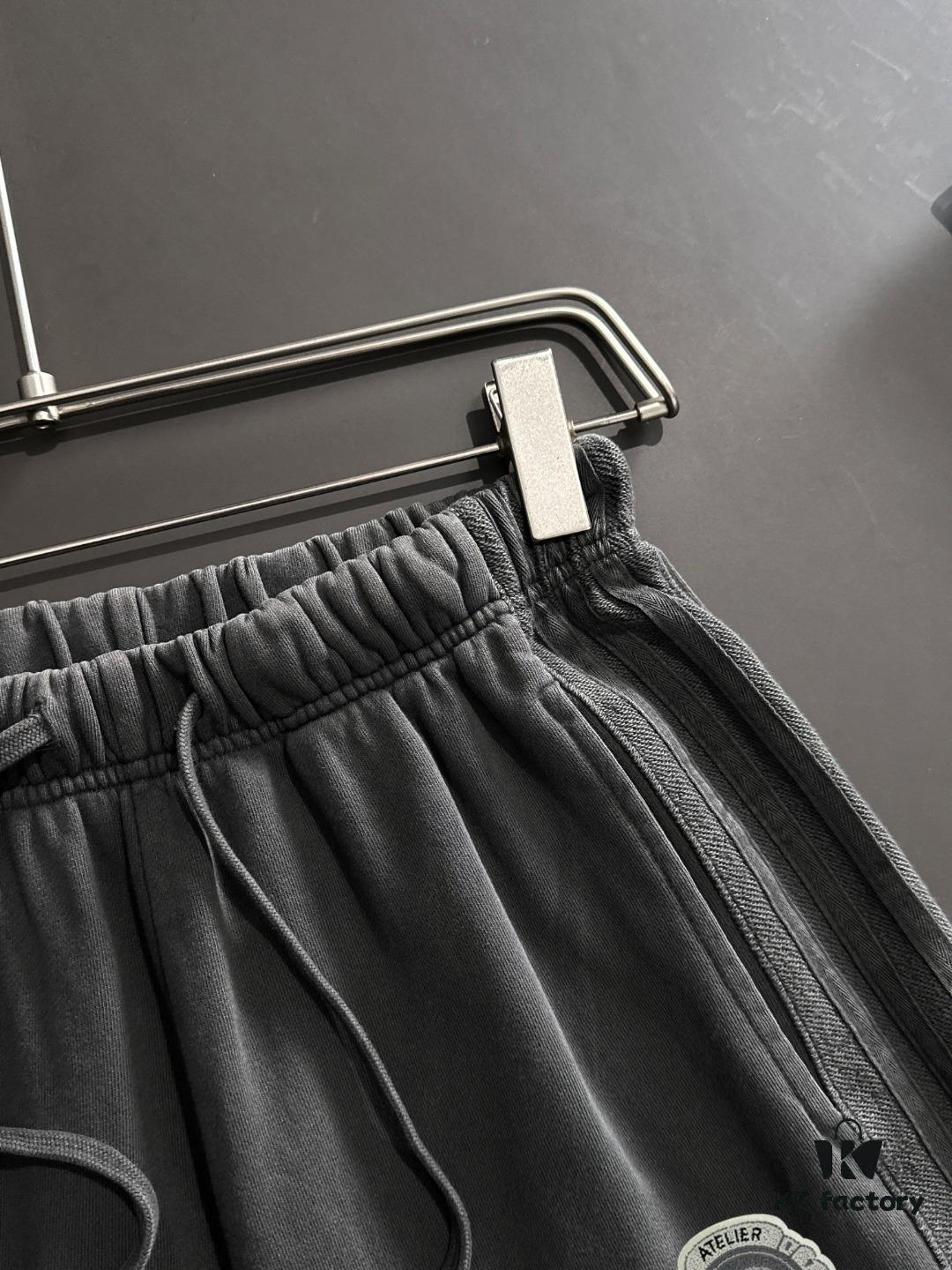 Dior 2025 Spring/Summer New Arrival High-End Elastic Waist Casual Solid Loose Shorts