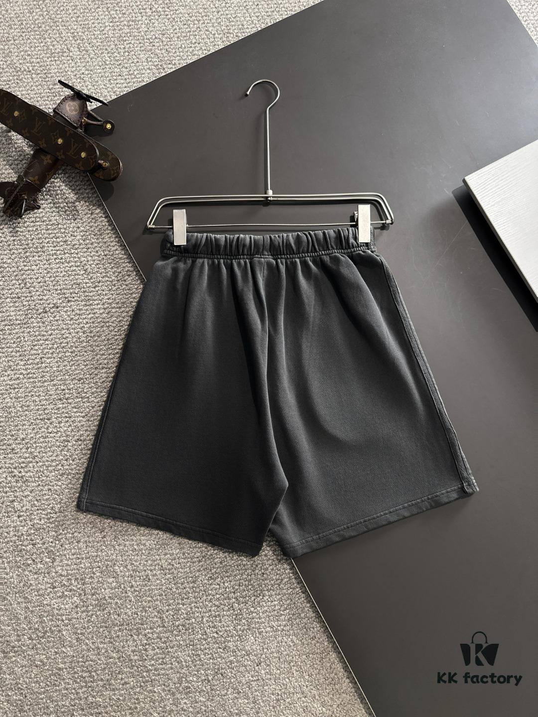 Dior 2025 Spring/Summer New Arrival High-End Elastic Waist Casual Solid Loose Shorts