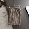 Dior 2025 Spring/Summer New Arrival High-End Elastic Waist Casual Solid Loose Shorts