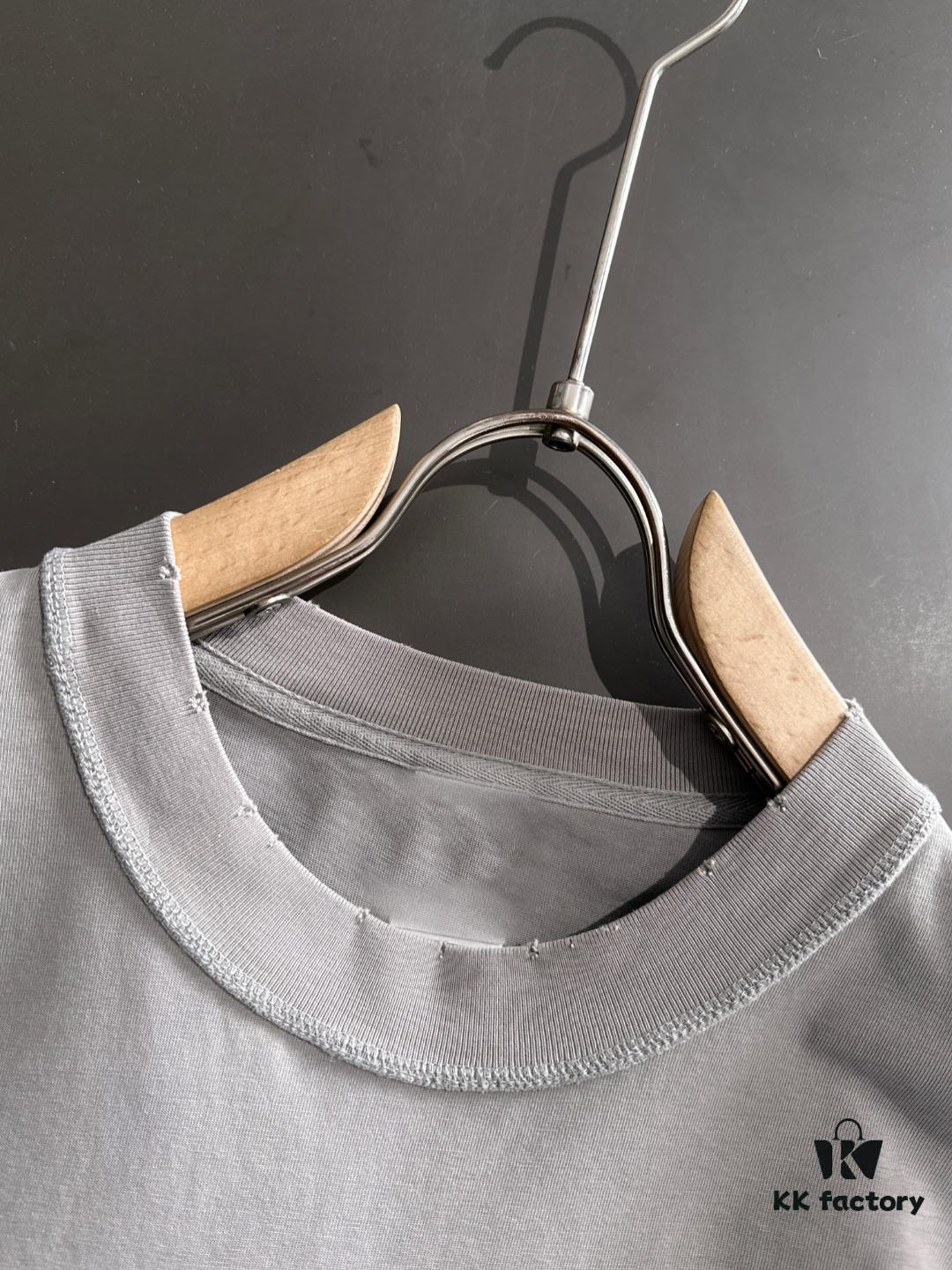 High-Quality DIOR 2025 Spring/Summer New Men's Tie-Dye Washed Short-Sleeve T-Shirt