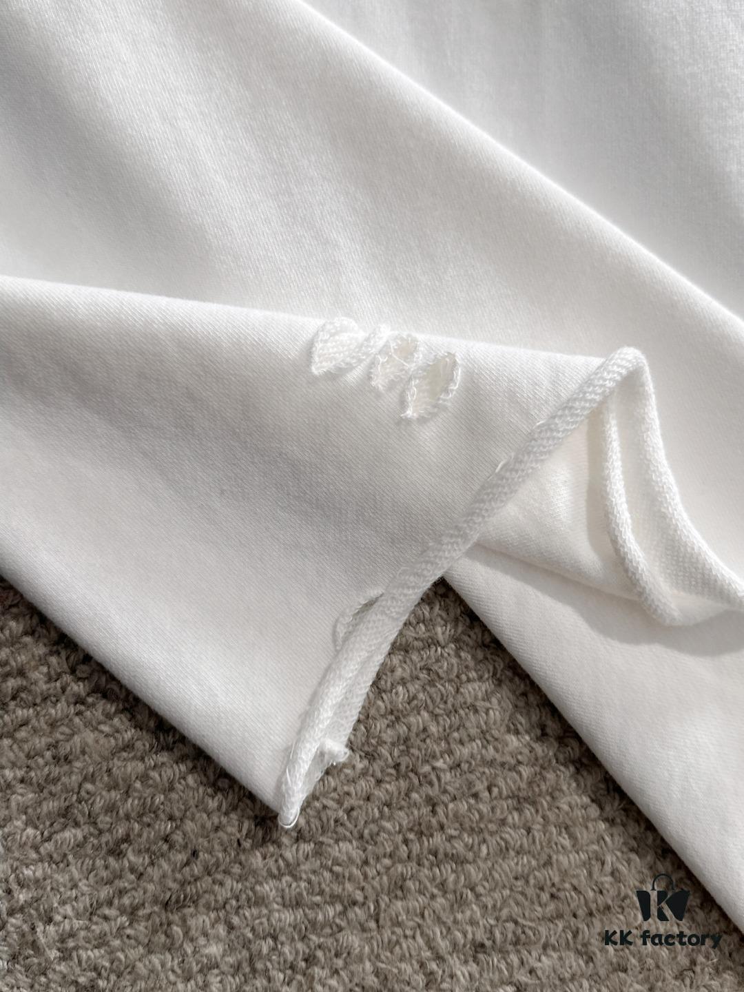 High-Quality DIOR 2025 Spring/Summer New Men's Tie-Dye Washed Short-Sleeve T-Shirt