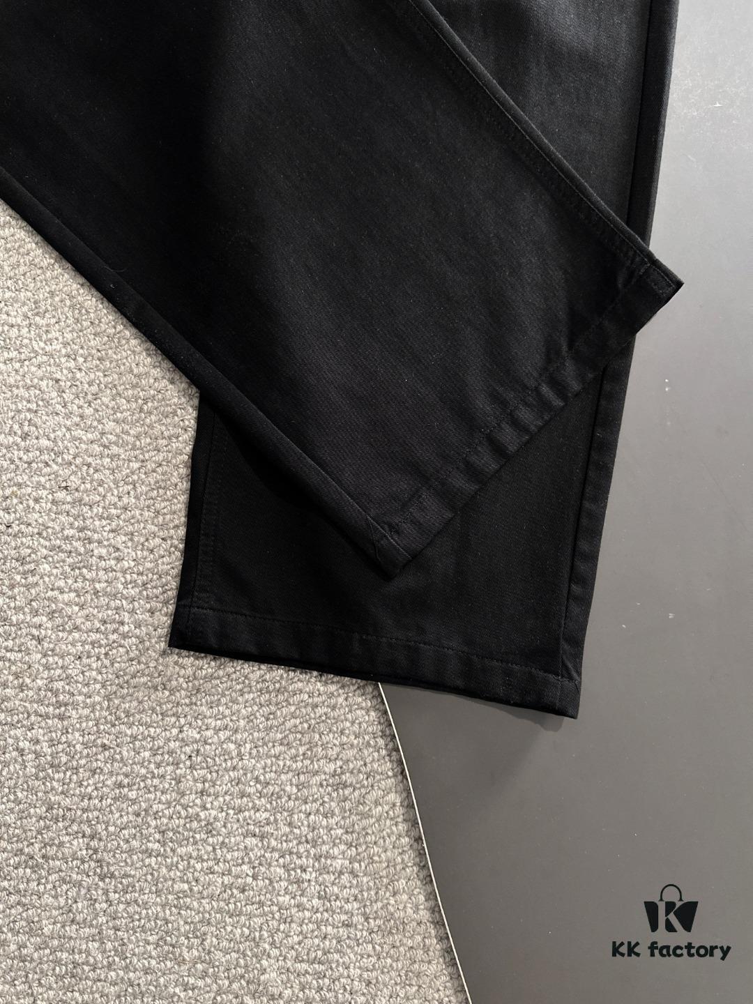 Dior 2025 Spring/Summer New Arrival Elastic Waist Casual Pants, Lightweight Custom Counter Fabric, Highly Breathable and Comfortable, Exquisite Details, Brand-Inspired Design Concept Reflecting High Quality, Soft and Smooth Touch