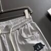 Dior 2025 Spring/Summer New Arrival Elastic Waist Casual Pants, Lightweight Custom Counter Fabric, Highly Breathable and Comfortable, Exquisitely Designed with Brand Elements Reflecting High Quality, Soft and Smooth to the Touch, Featuring a Relaxed Cut with Excellent Fit