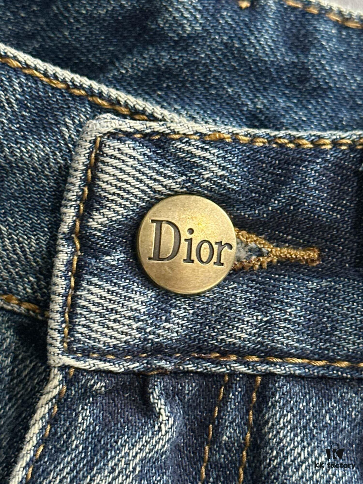 Dior 2025 All-Season Relaxed Straight-Leg Jeans – The Epitome of Trendy Fashion