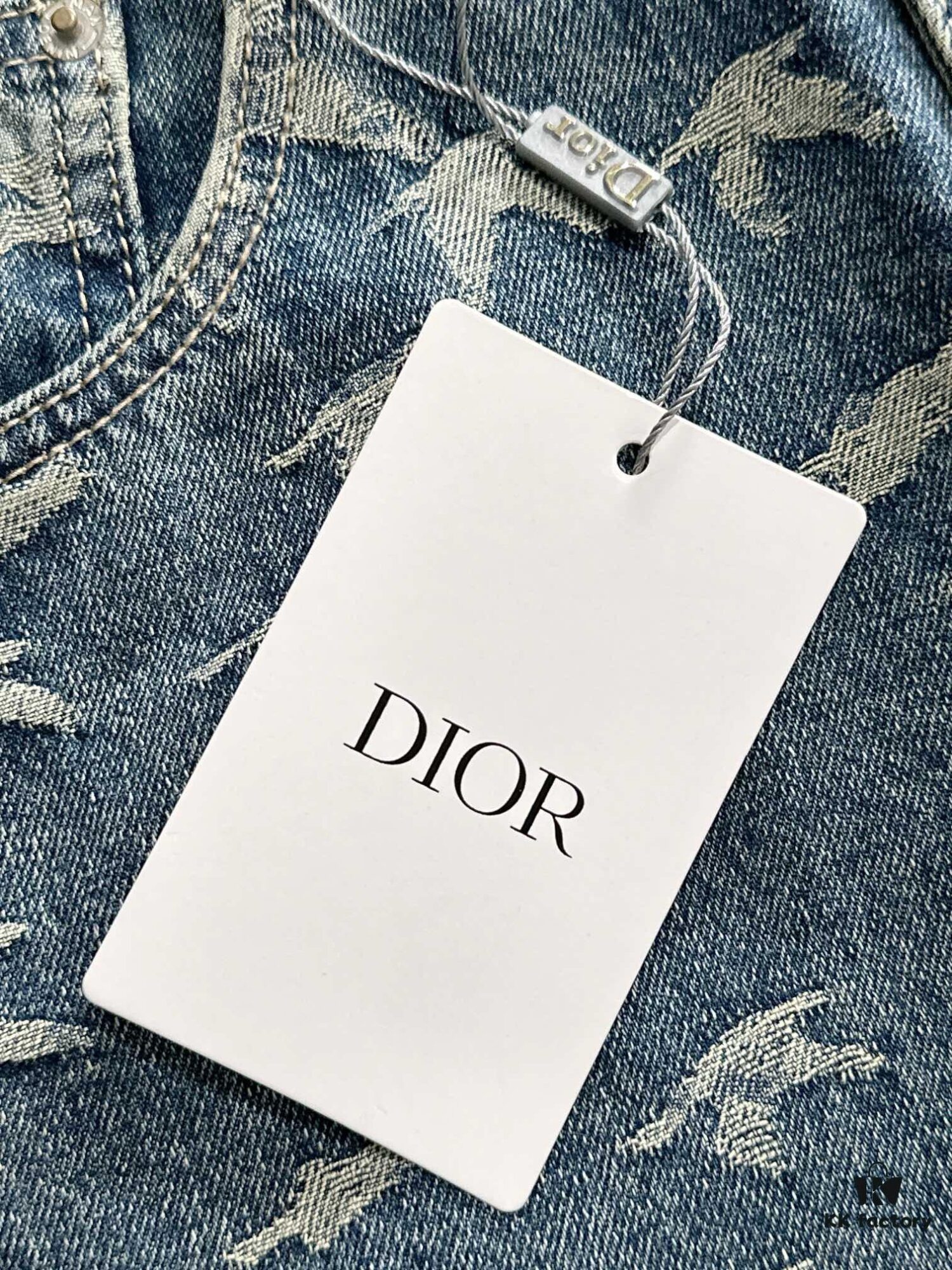 Dior 2025 All-Season Relaxed Straight-Leg Jeans, The Epitome of Trend – Fashion Influencers' Favorite