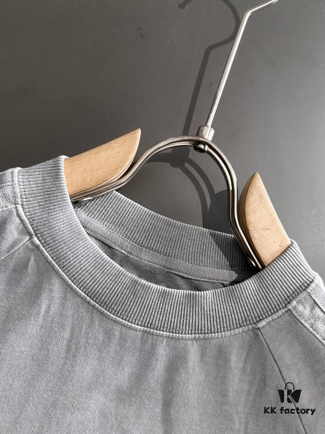 High-Quality DIOR Men's Tie-Dye Washed Short-Sleeve T-Shirt 2025 Spring/Summer New Arrival