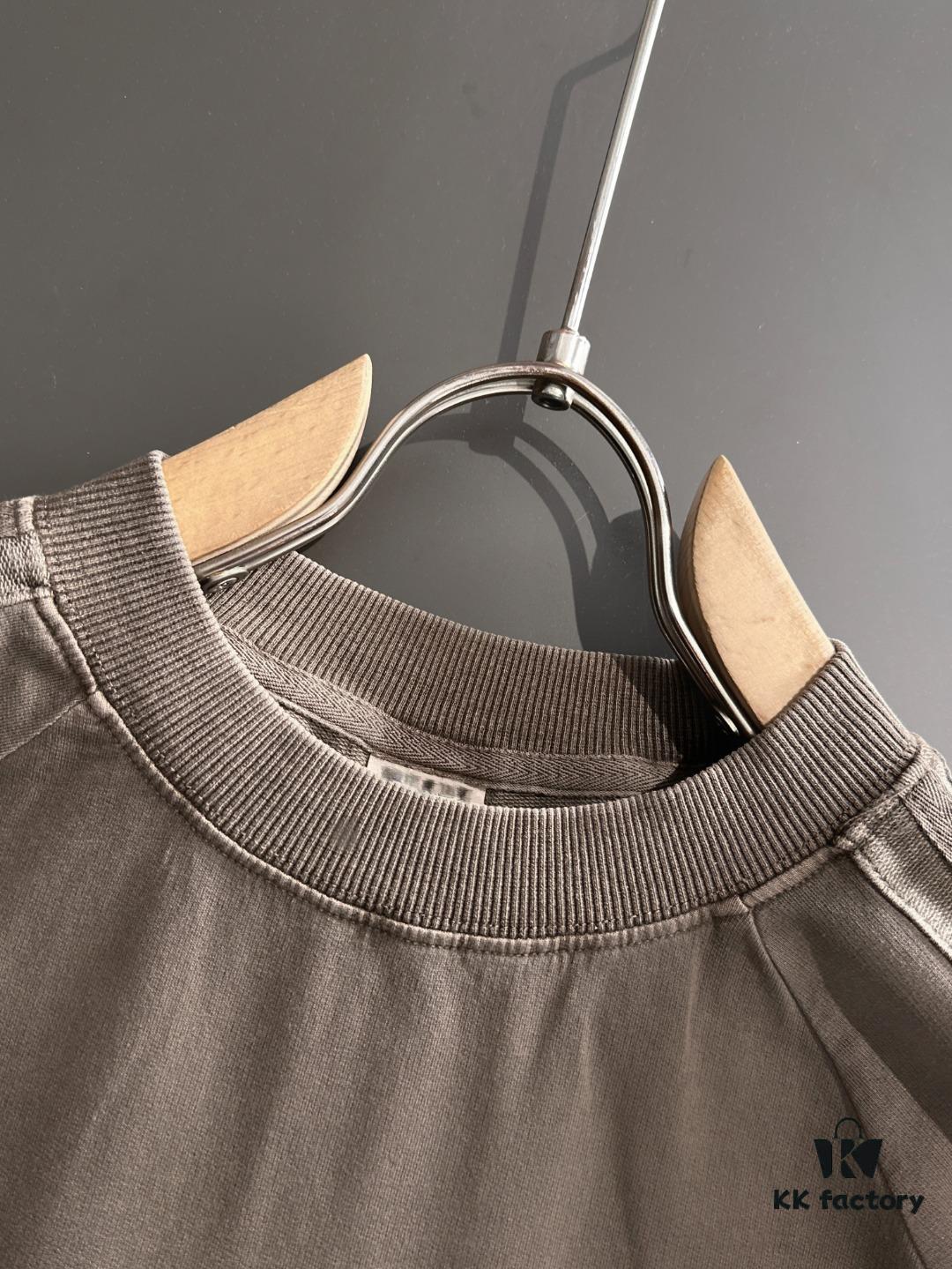 High-Quality DIOR Men's Tie-Dye Washed Short-Sleeve T-Shirt, Spring/Summer 2025 New Arrival