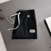 DIOR 2025 Spring/Summer New Arrival Elastic Waist Casual Pants, Lightweight Custom Counter Fabric, Highly Breathable and Comfortable, Exquisitely Designed with Brand Elements for Premium Quality, Soft and Smooth Touch, Stylish Relaxed Cut with Excellent Fit