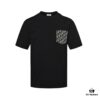 Dior 25SS Vintage Jacquard Pocket Short Sleeve T-Shirt