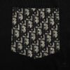 Dior 25SS Vintage Jacquard Pocket Short Sleeve T-Shirt