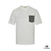 Dior 25SS Vintage Jacquard Pocket Short Sleeve T-Shirt