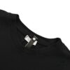 Dior Logo Embroidered Short Sleeve T-Shirt with Double Exposure Brush Stitch