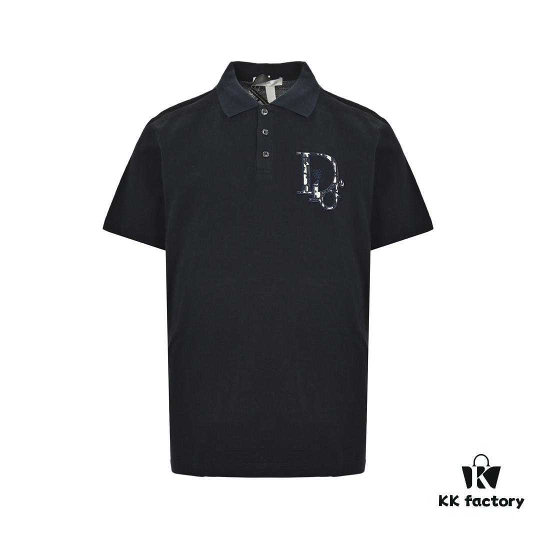 Dior 24SS Embroidered Polo Short-Sleeve Shirt