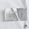 Dior 23SS Embroidered Silver Logo Short Sleeve T-Shirt