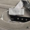 Dior Pocket Embroidered Letter Short Sleeve T-Shirt