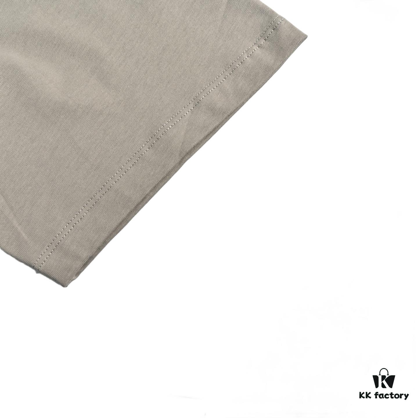 Dior Pocket Embroidered Letter Short Sleeve T-Shirt