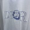 DIOR Letter Embroidered Badge Logo Short Sleeve T-Shirt