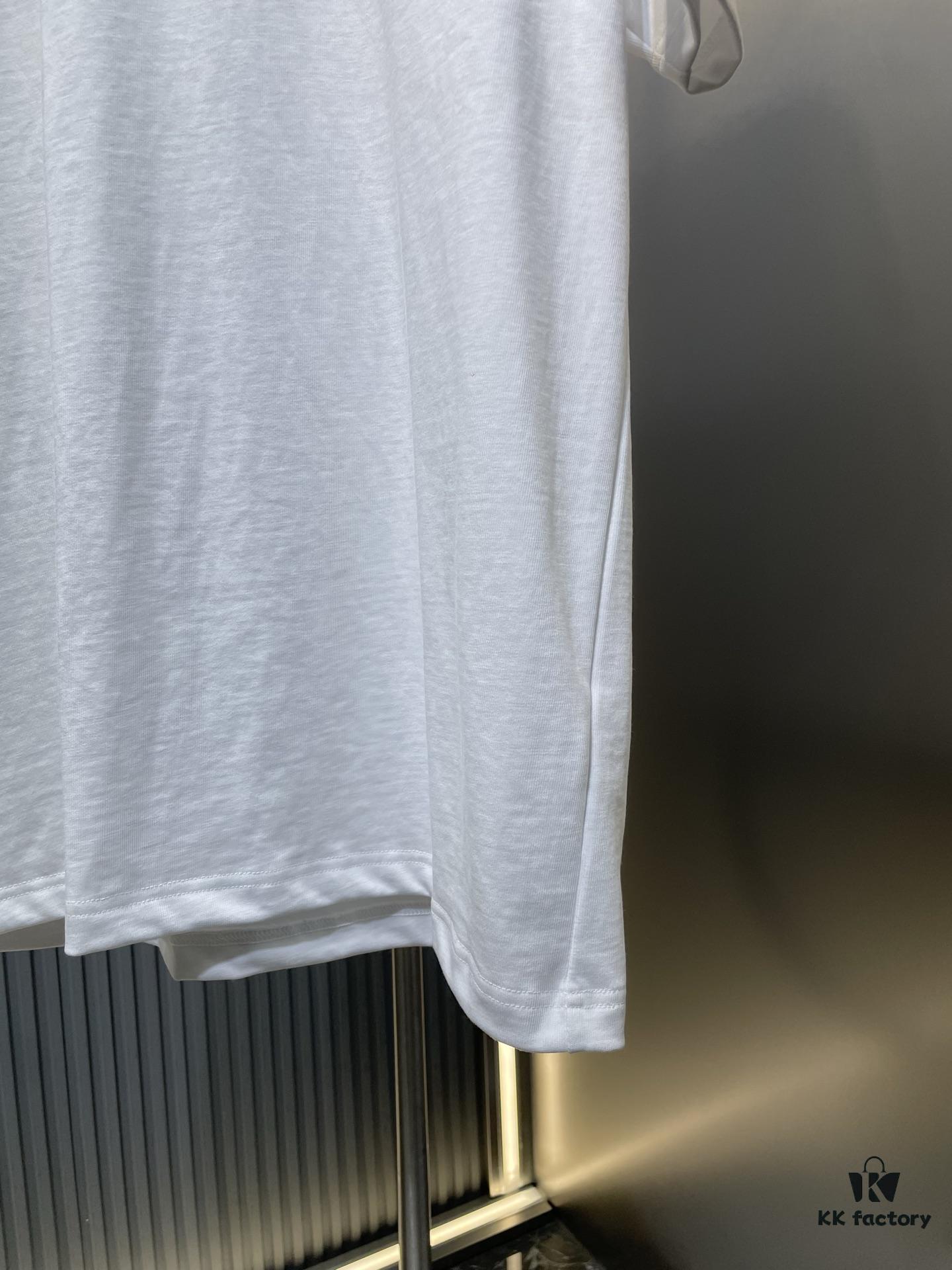 Dior Charm Logo Patch Short-Sleeve T-Shirt