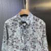 Dior 2025SS Spring-Summer New Mulberry Silk Twill Long-Sleeve Shirt, Original Custom Fabric, Smooth and Soft Texture, Relaxed Casual Fit, Loose Unisex Design, Flattering on All Body Types