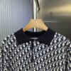 Dior Knit Jacquard Polo Shirt