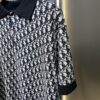 Dior Knit Jacquard Polo Shirt