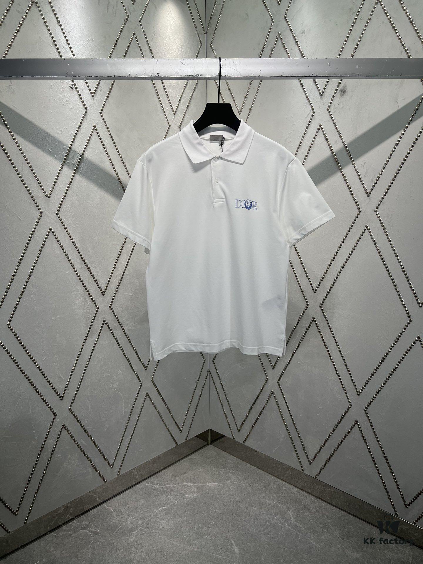 Dior 25SS New Arrival Polo Shirt from the DIOR AND HYLTON NEL Collaboration Collection