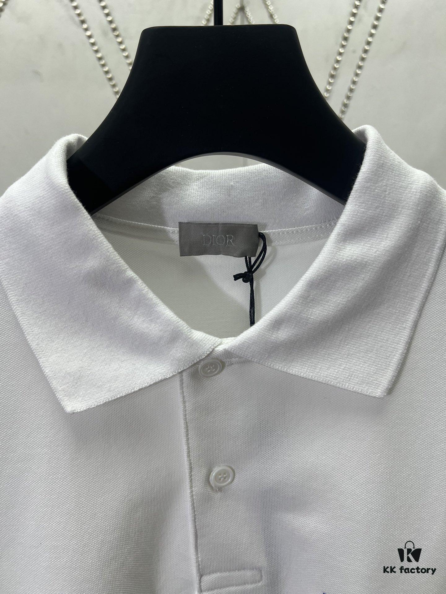 Dior 25SS New Arrival Polo Shirt from the DIOR AND HYLTON NEL Collaboration Collection
