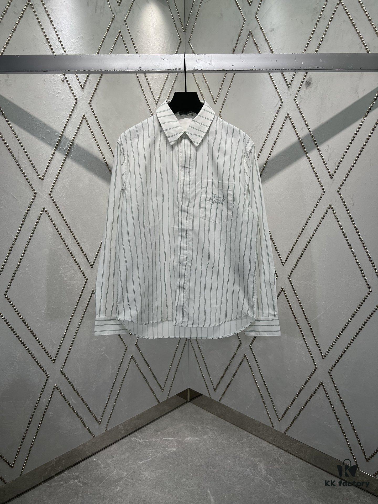 Dior 25SS New Arrival Shirt Combines Modern Elegance with Timeless Aesthetics