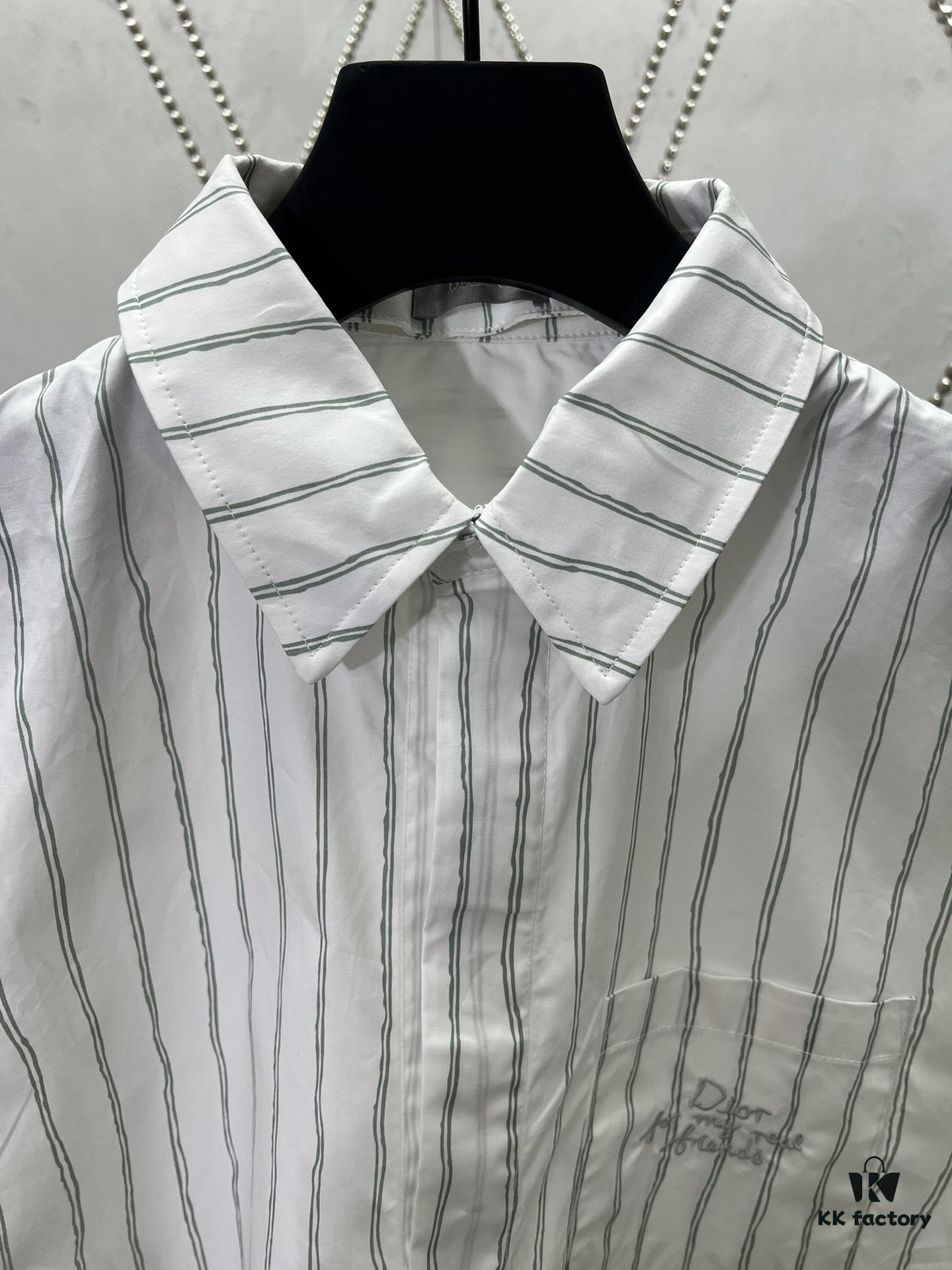 Dior 25SS New Arrival Shirt Combines Modern Elegance with Timeless Aesthetics
