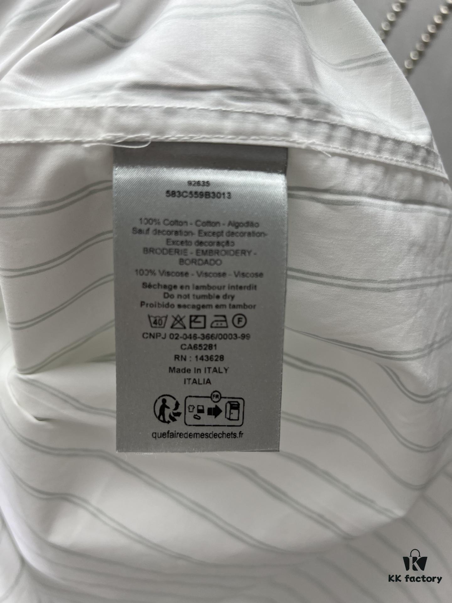 Dior 25SS New Arrival Shirt Combines Modern Elegance with Timeless Aesthetics