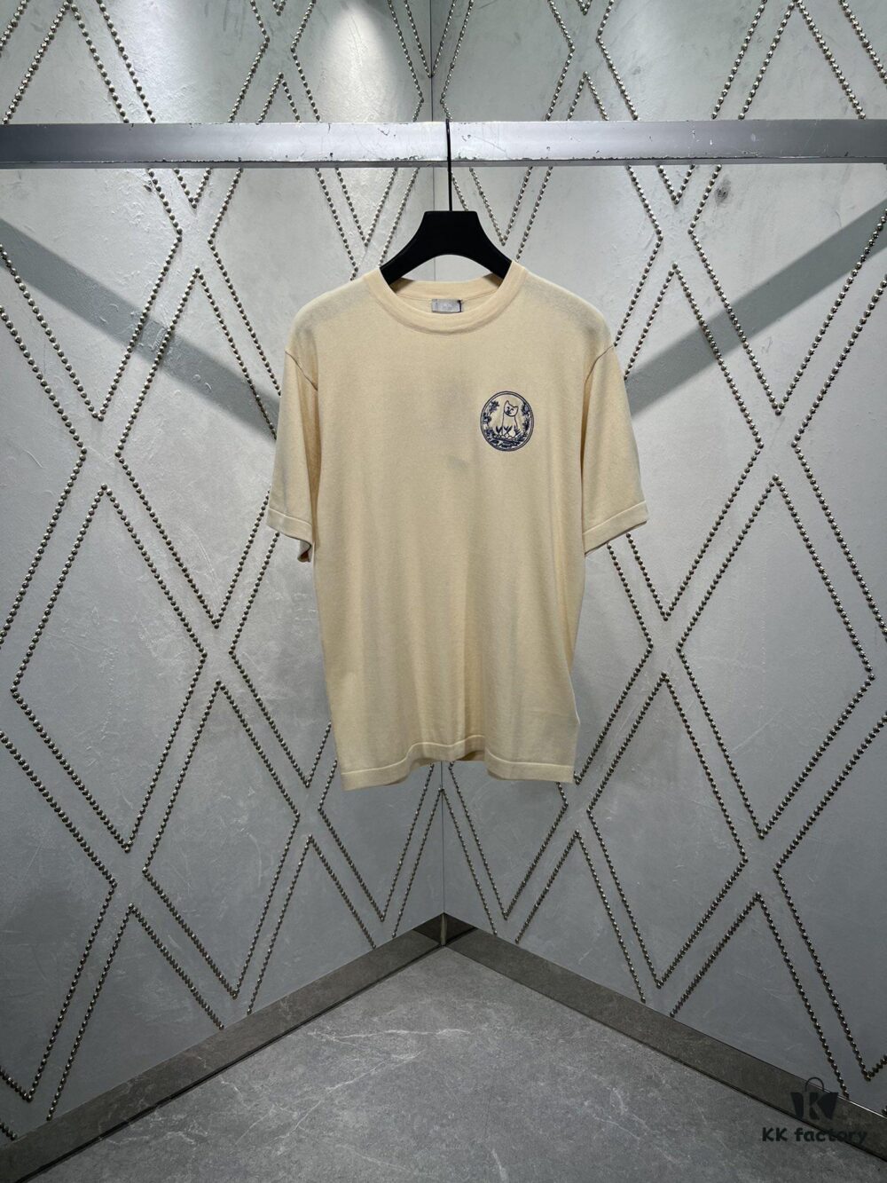 Dior 25SS New Arrivals Knit T-Shirt from the DIOR AND HYLTON NEL Collaboration Collection