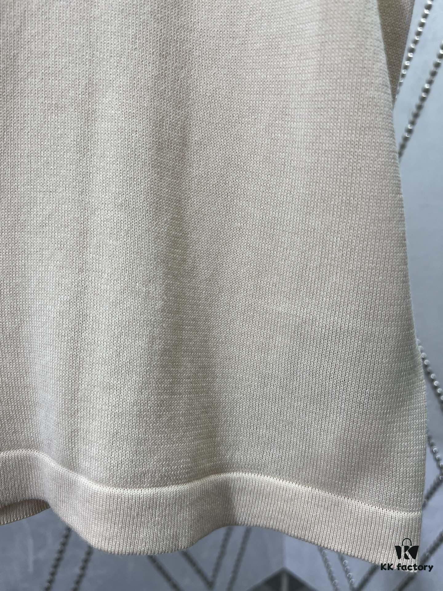 Dior 25SS New Arrivals Knit T-Shirt from the DIOR AND HYLTON NEL Collaboration Collection