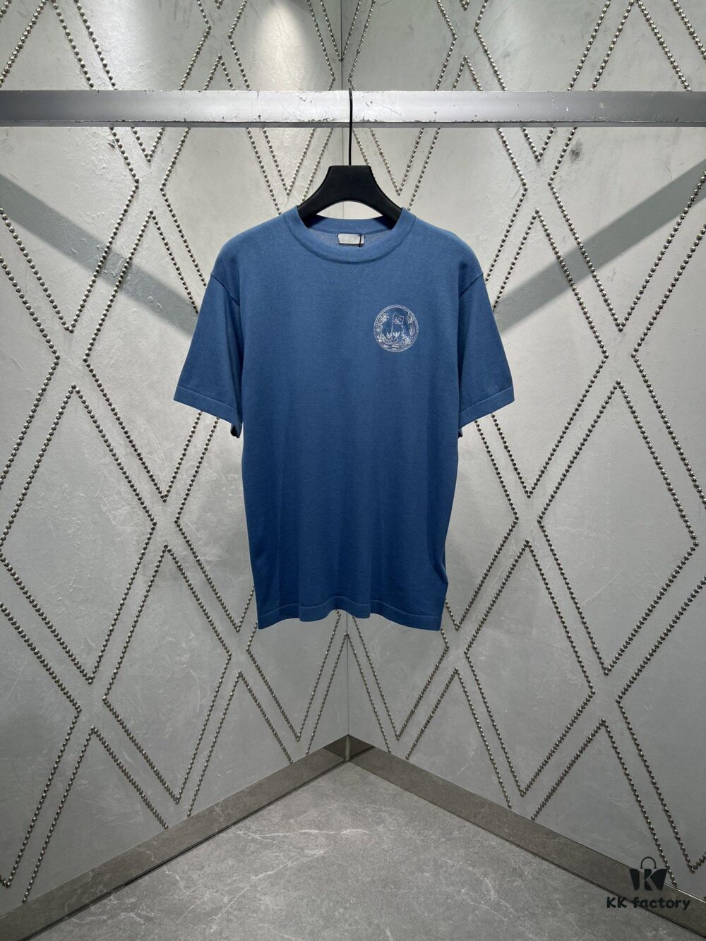 Dior 25SS New Knit T-Shirt from the DIOR AND HYLTON NEL Collaboration Collection