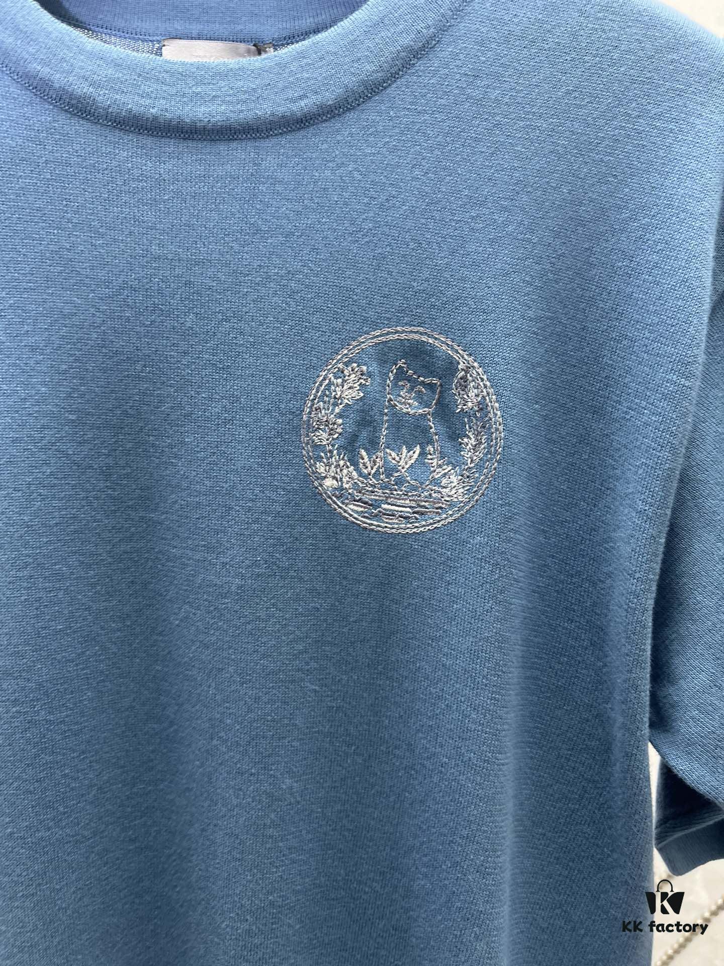 Dior 25SS New Knit T-Shirt from the DIOR AND HYLTON NEL Collaboration Collection