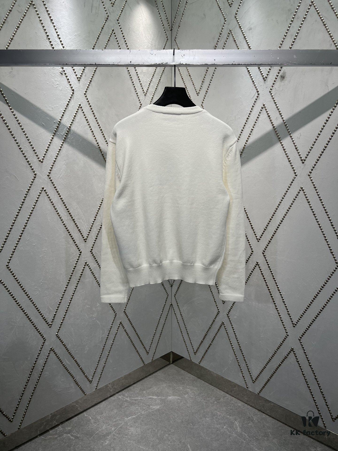 Dior 25SS New Arrivals Knitwear Featuring the Dior For My Real Friends Logo from the DIOR AND HYLTON NEL Collaboration Collection