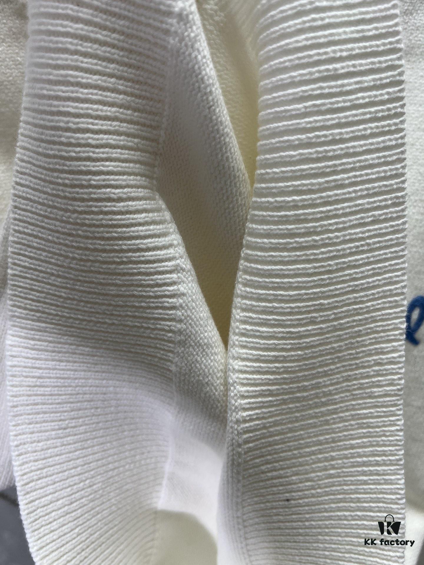 Dior 25SS New Arrivals Knitwear Featuring the Dior For My Real Friends Logo from the DIOR AND HYLTON NEL Collaboration Collection