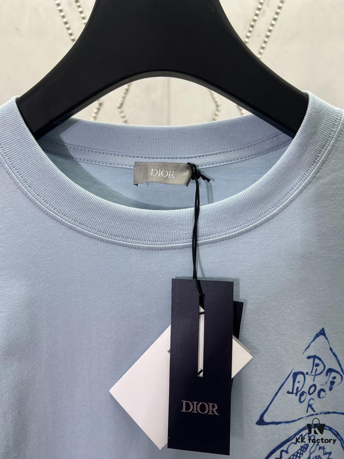 Dior 25SS New Arrival T-Shirt from the Dior and Hylton Nel Collaborative Collection