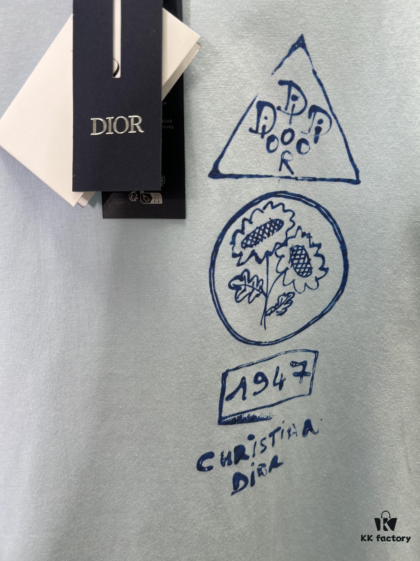 Dior 25SS New Arrival T-Shirt from the Dior and Hylton Nel Collaborative Collection