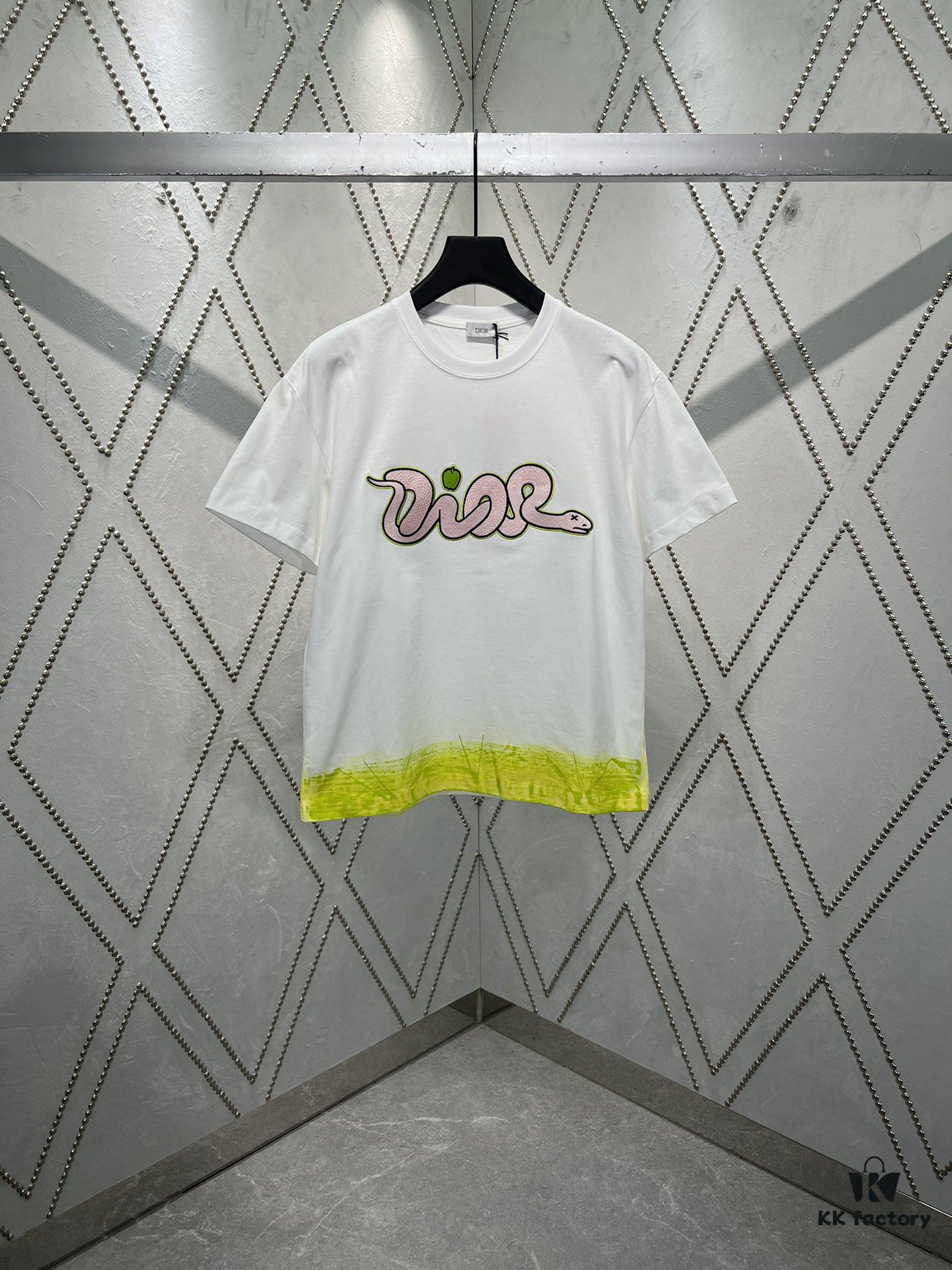 Dior 25SS Spring Collection T-Shirt from the DIOR AND KAWS Limited Edition Series
