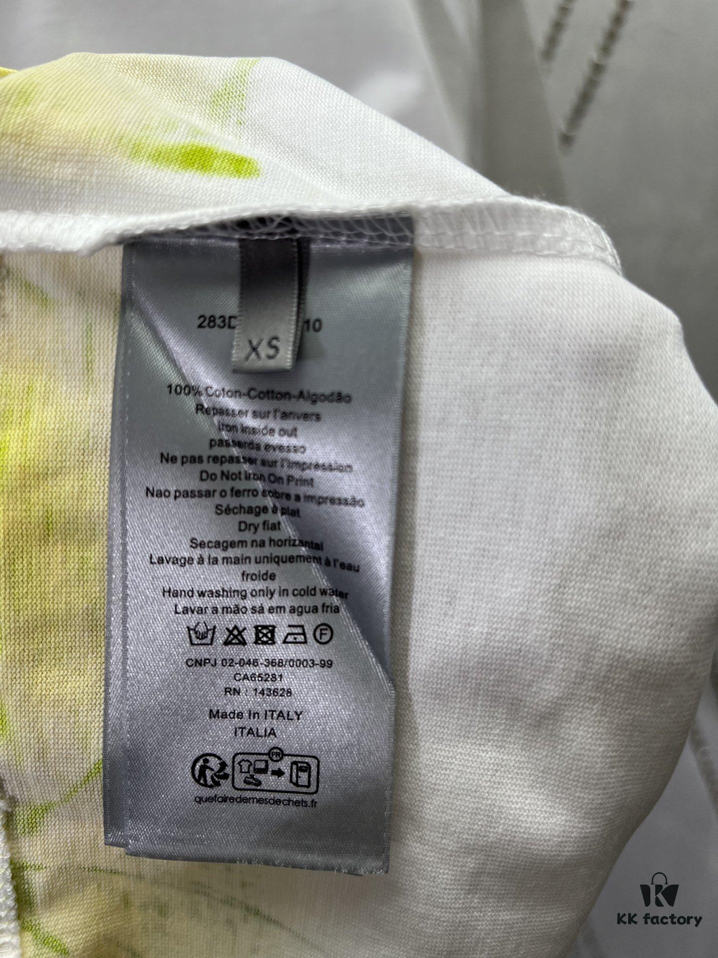 Dior 25SS Spring Collection T-Shirt from the DIOR AND KAWS Limited Edition Series