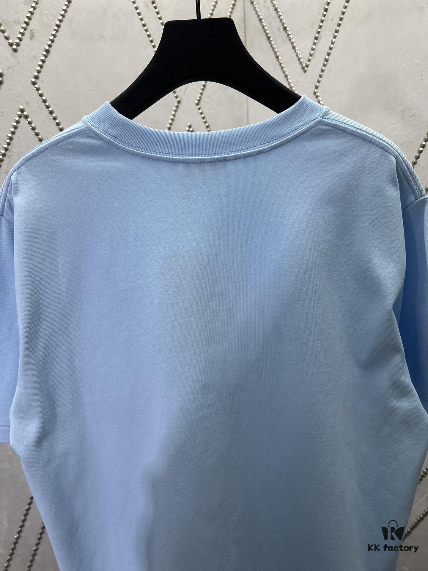 Dior 25SS New Arrival T-Shirt Featuring Signature Motif from the Dior and Hylton Nel Collaboration Collection