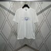 Dior 25ss New Arrival T-Shirt Featuring Signature Motif from the Dior and Hylton Nel Collaboration Collection This Season. Crafted from Premium White Cotton Jersey, This Classic Silhouette Boasts a Ribbed Round Neckline and Embroidered Detailing on the Chest for Elevated Style. Designed with a Relaxed Fit, Perfectly Paired with Sweatpants or Jeans.