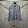 Dior 25SS New Arrival Outerwear Shirt Featuring the Iconic Oblique Print