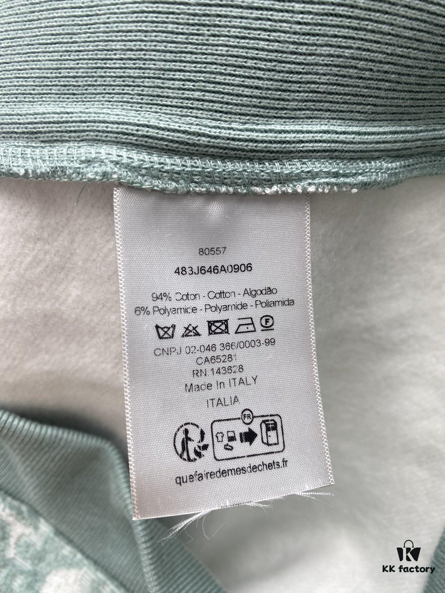 Dior 24SS New Arrival Sleeveless Hooded Sweatshirt from the 2024 Beachwear Capsule Collection, Featuring the Iconic Oblique Print