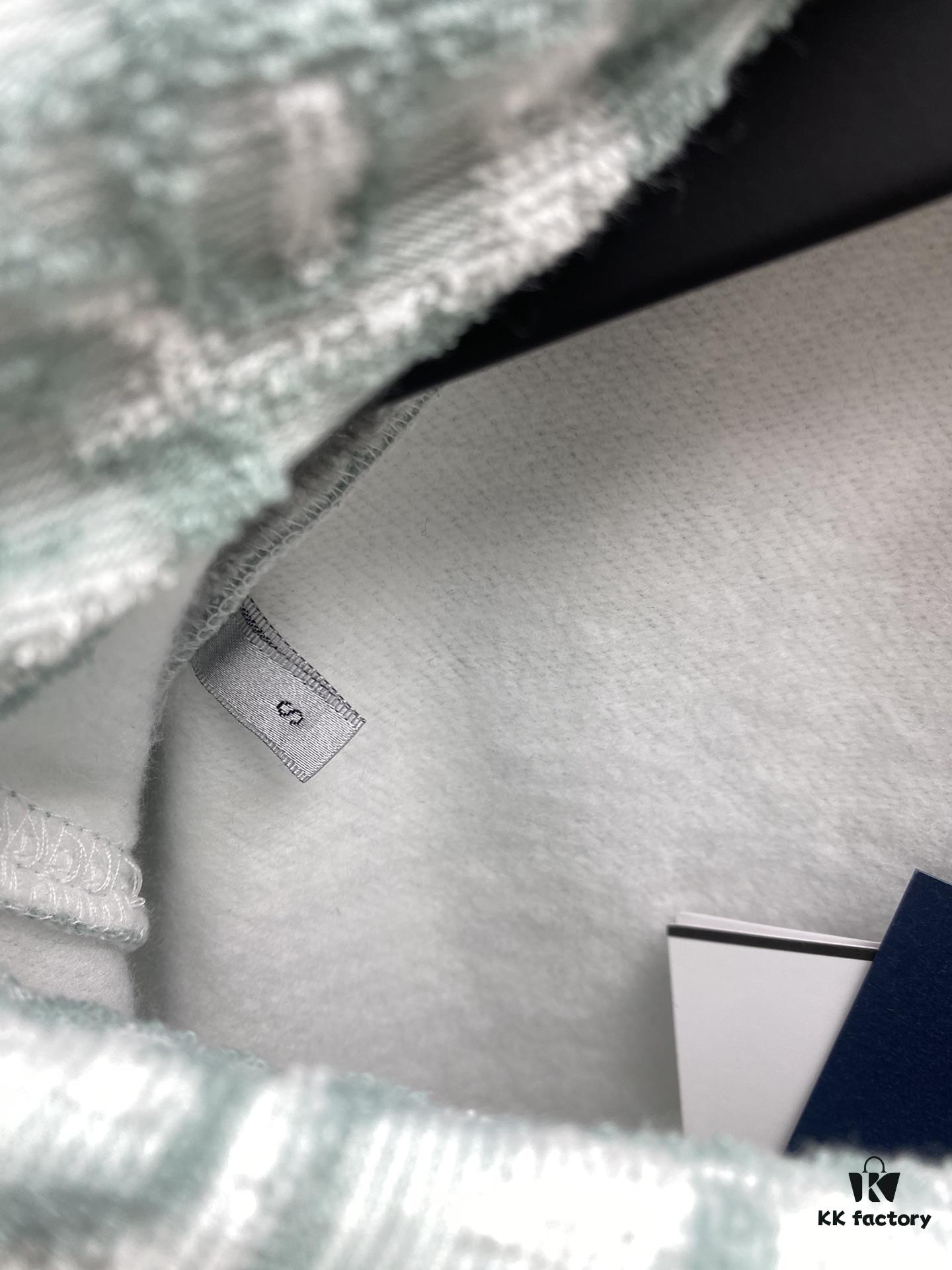 Dior 24SS New Arrival Sleeveless Hooded Sweatshirt from the 2024 Beachwear Capsule Collection, Featuring the Iconic Oblique Print