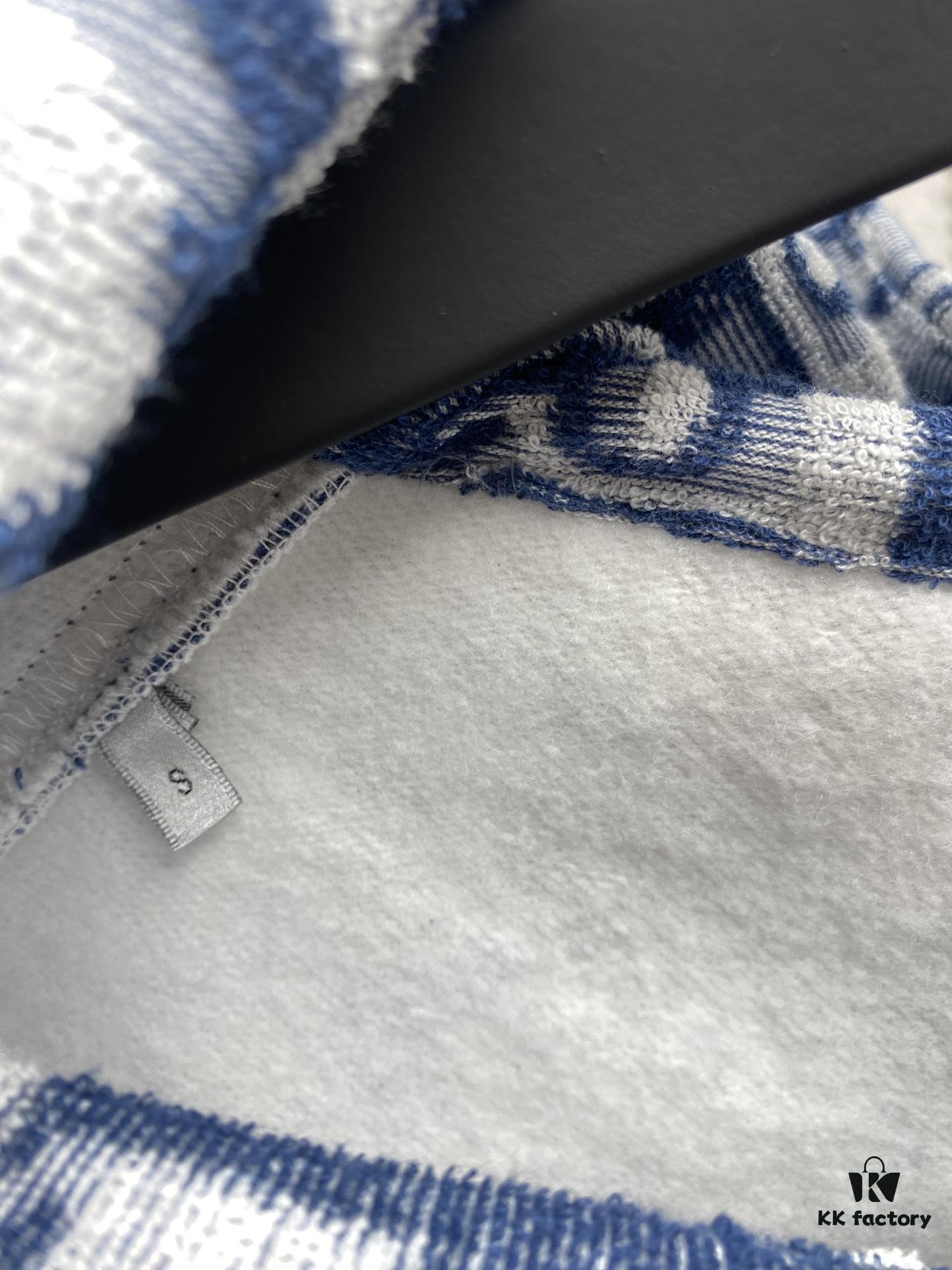 Dior 24SS New Arrival Sleeveless Hooded Sweatshirt from the 2024 Beachwear Capsule Collection, Featuring the Iconic Oblique Print