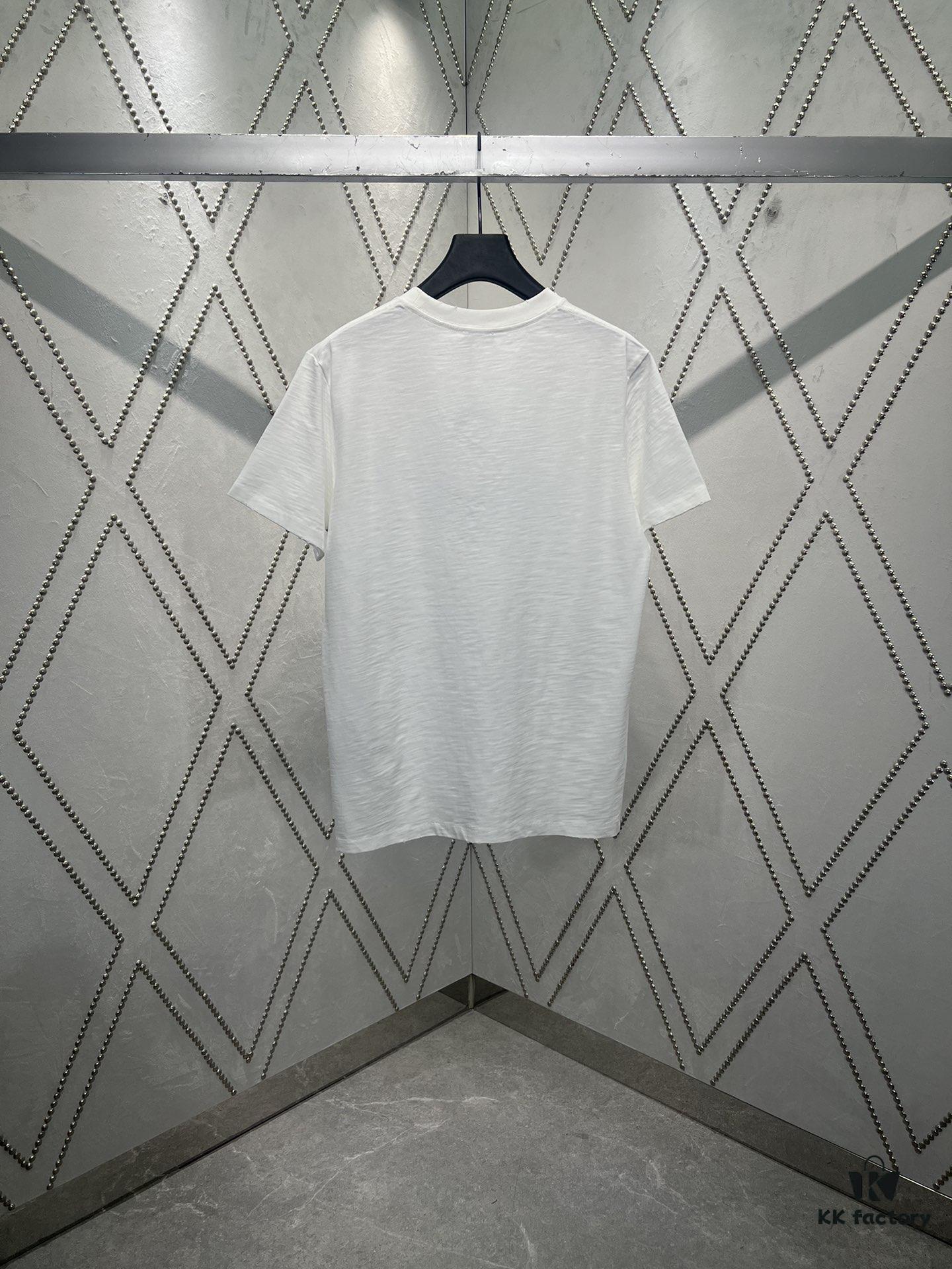 Dior 25SS New Arrival T-Shirt from the Dior and Hylton Nel Collaboration Collection Features 'Dior For My Real Friends' Logo