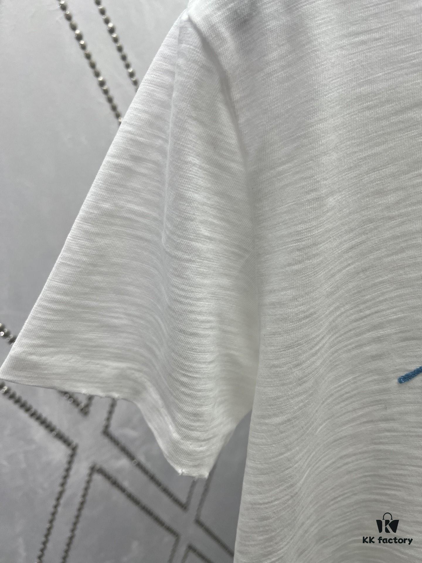 Dior 25SS New Arrival T-Shirt from the Dior and Hylton Nel Collaboration Collection Features 'Dior For My Real Friends' Logo