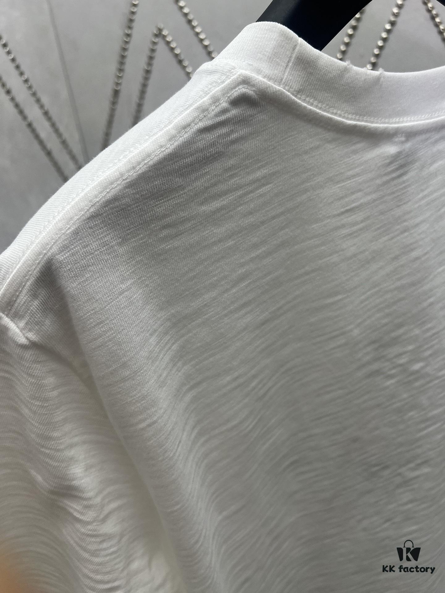 Dior 25SS New Arrival T-Shirt from the Dior and Hylton Nel Collaboration Collection Features 'Dior For My Real Friends' Logo